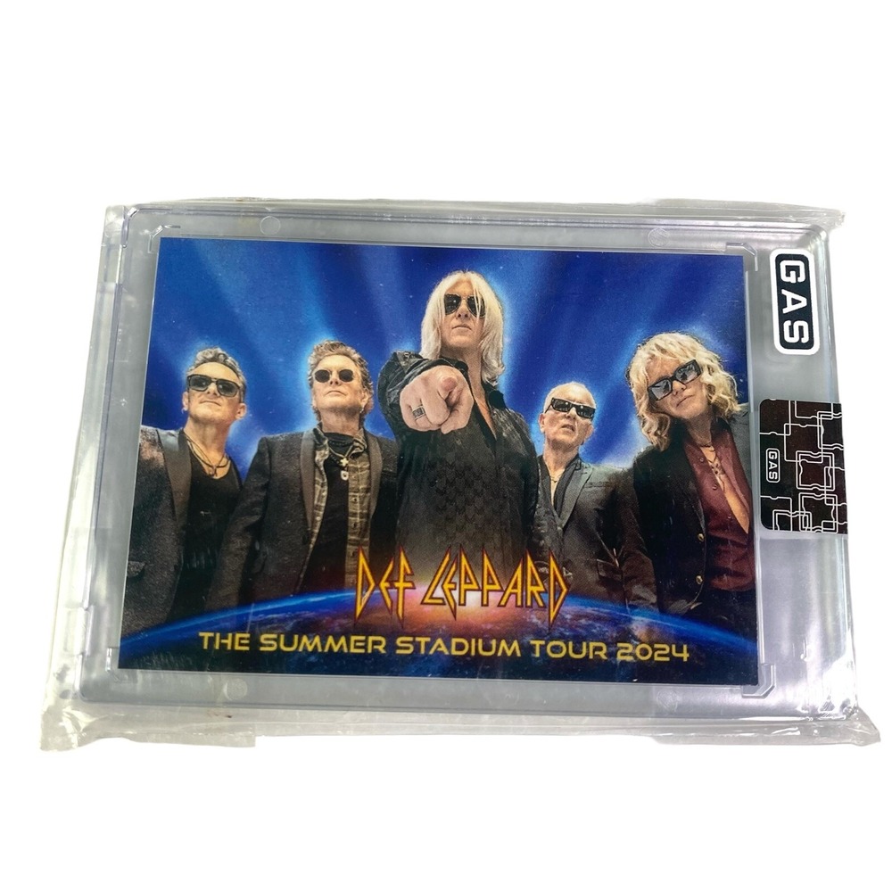 Def Leppard/Journey Tour Memorabilia‎ VIP Pack 2024 Card Cap Lot of 2 NEW - Picture 2 of 10